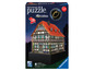 Ravensburger 3D puzzle s LED osvetlením, zobrazujúci drevený dom