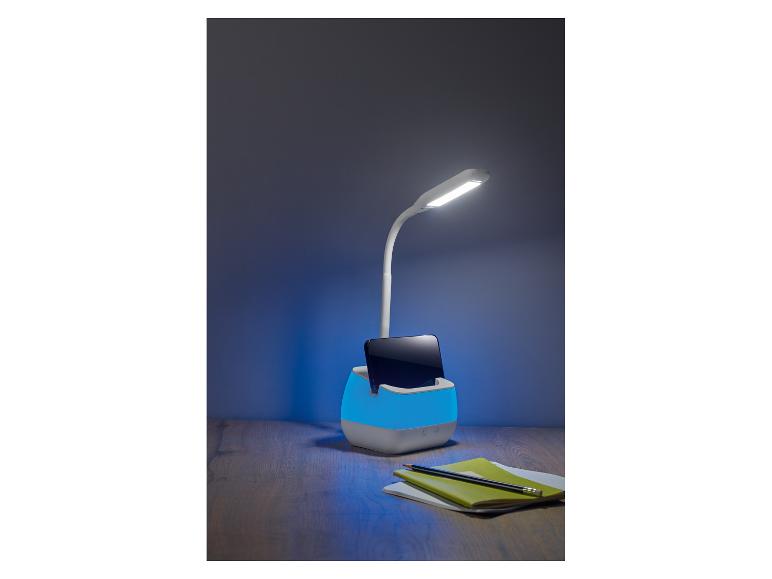 Livarno home Aku stolová lampa (biela)