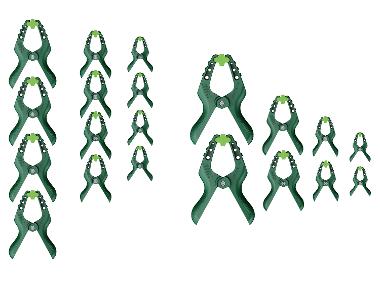 PARKSIDE® Súprava upínacích zverákov