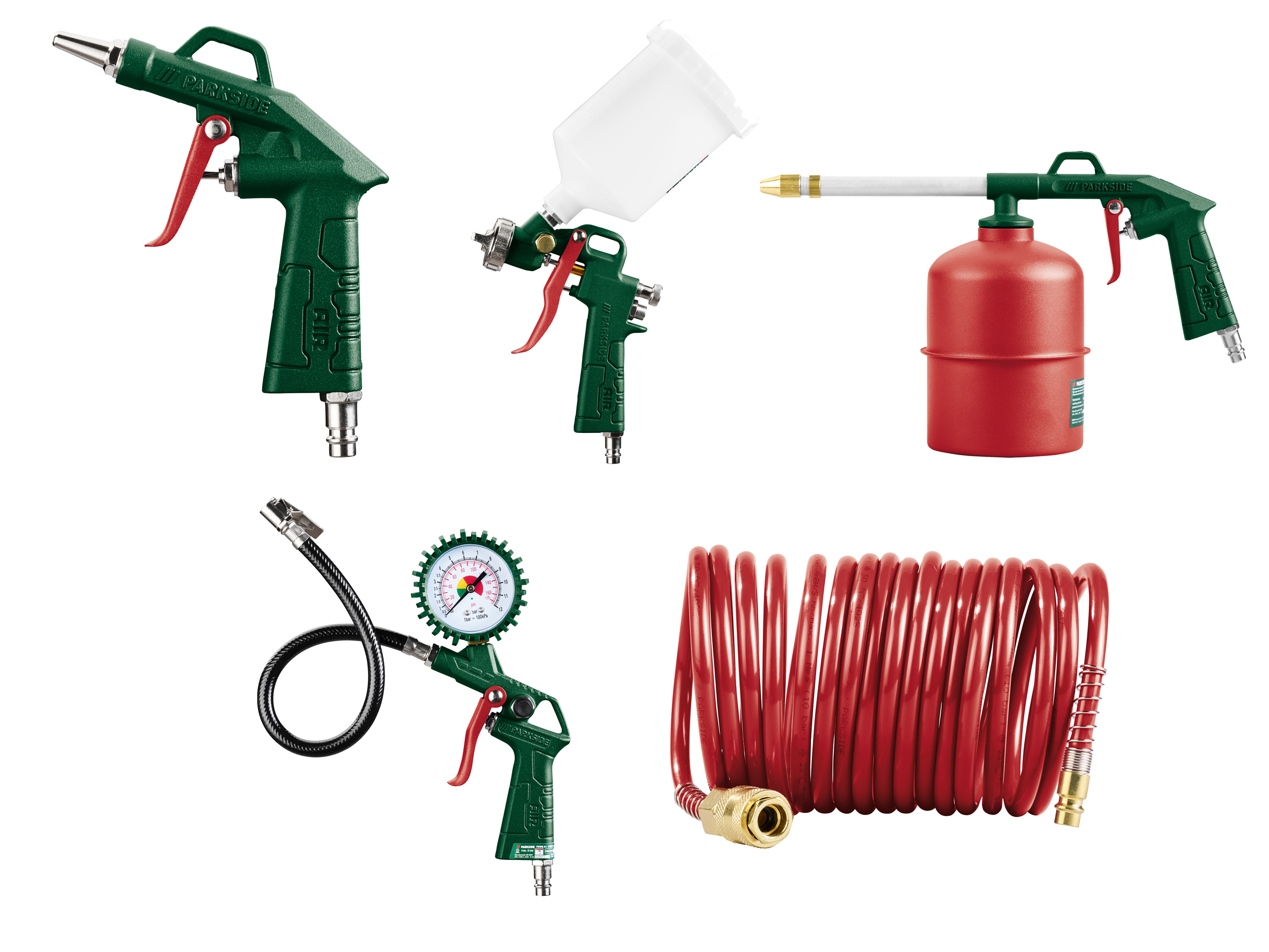 PARKSIDE® Pneumatická súprava PDWS A1, 13-dielna