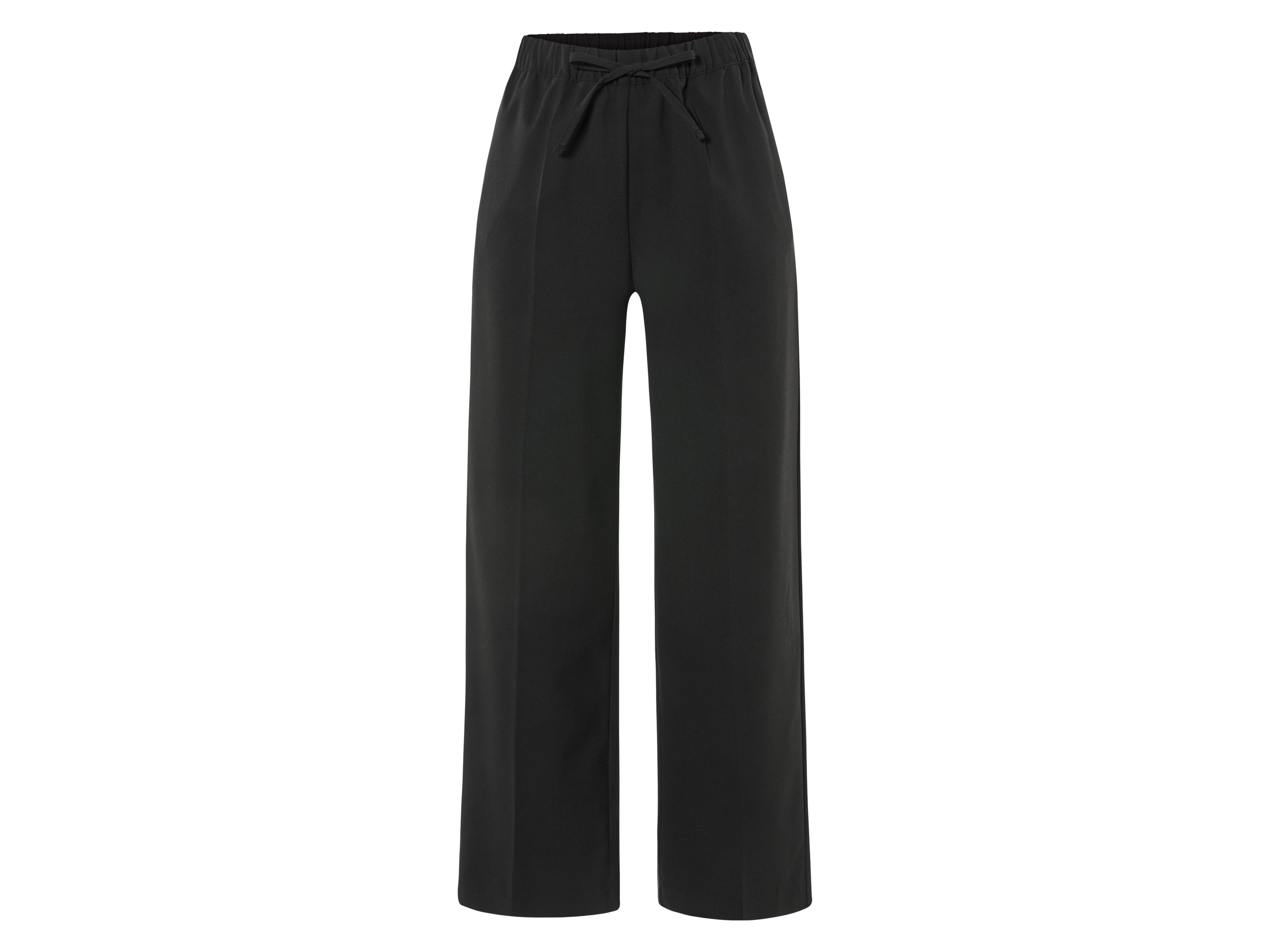 esmara® Dámske široké nohavice (čierna, XS (32/34))