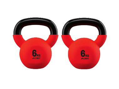 CRIVIT Kettlebell, 6 kg, 2 kusy