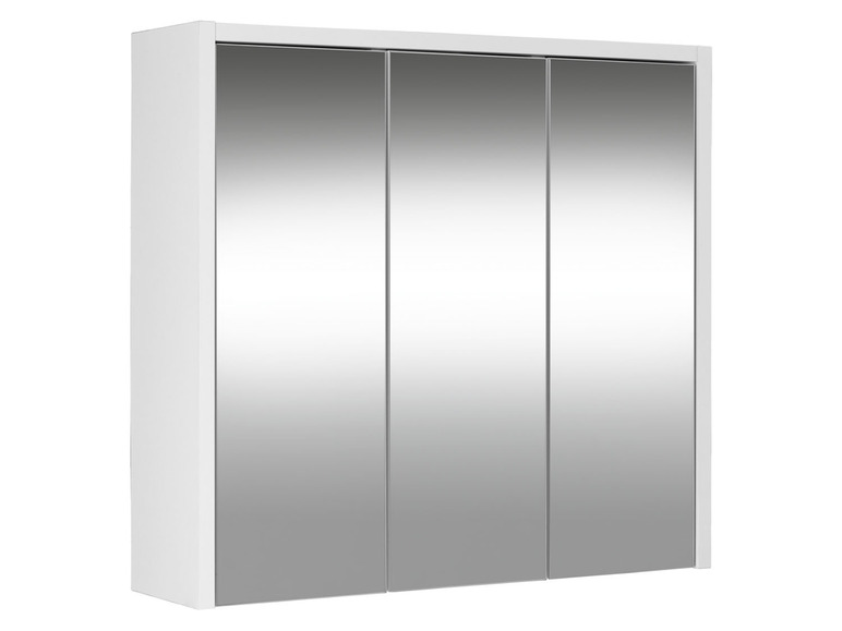 Prejsť na zobrazenie na celú obrazovku: LIVARNO home Zrkadlová skrinka Oslo, 65 x 60 cm, biela – obrázok 4
