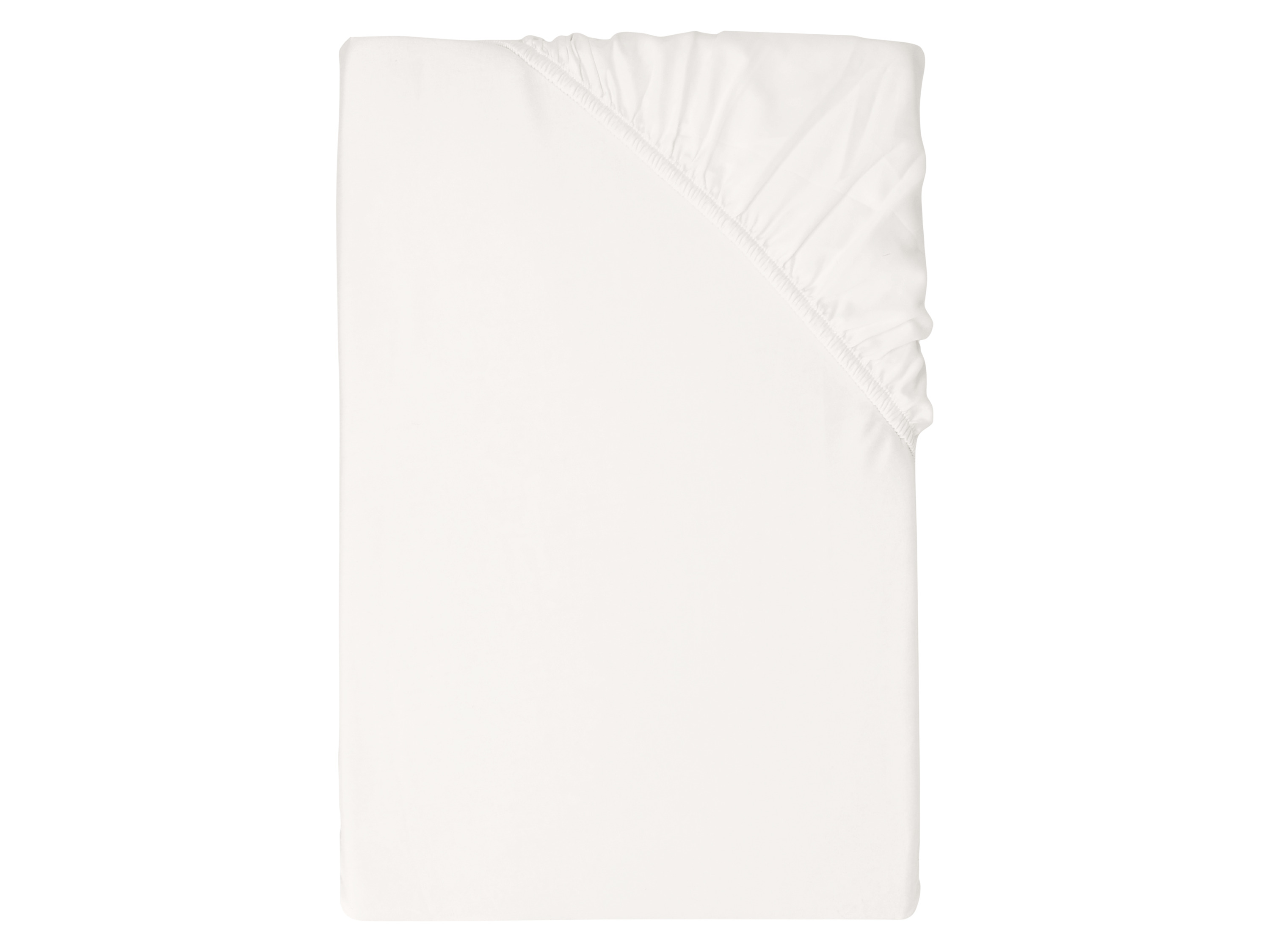 LIVARNO® Napínacia plachta z bambusovej viskózy Premium, 90-100 x 200 cm (béžová)