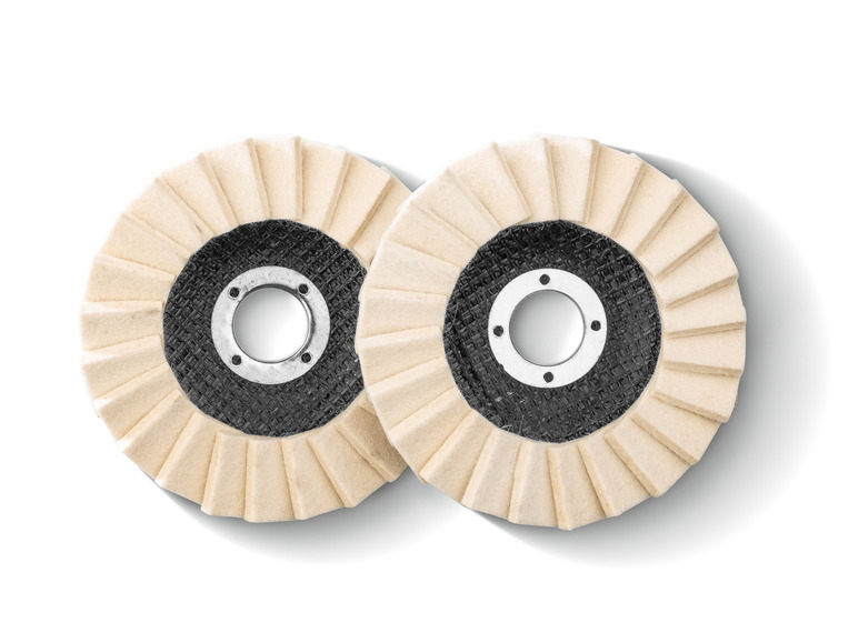 Dva okrúhle brúsne kotúče na náradie