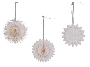 LIVARNO home LED vianočná papierová hviezda