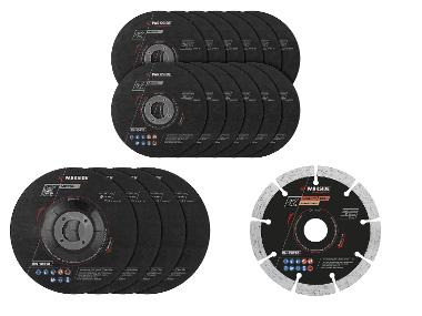 PARKSIDE PERFORMANCE® Rezné kotúče/Hrubovacie kotúče/Diamantový rezný kotúč, 125 mm
