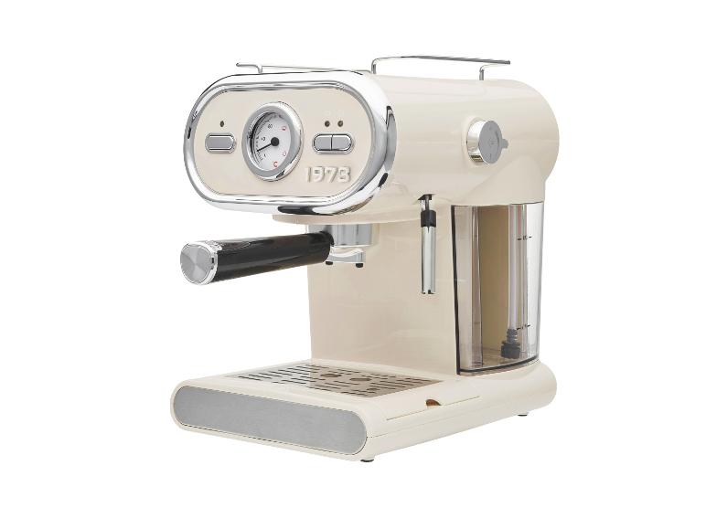 SILVERCREST® Kávovar Retro 1973 SEMC 1100 A1/SOEMC 1100 A1, krémová