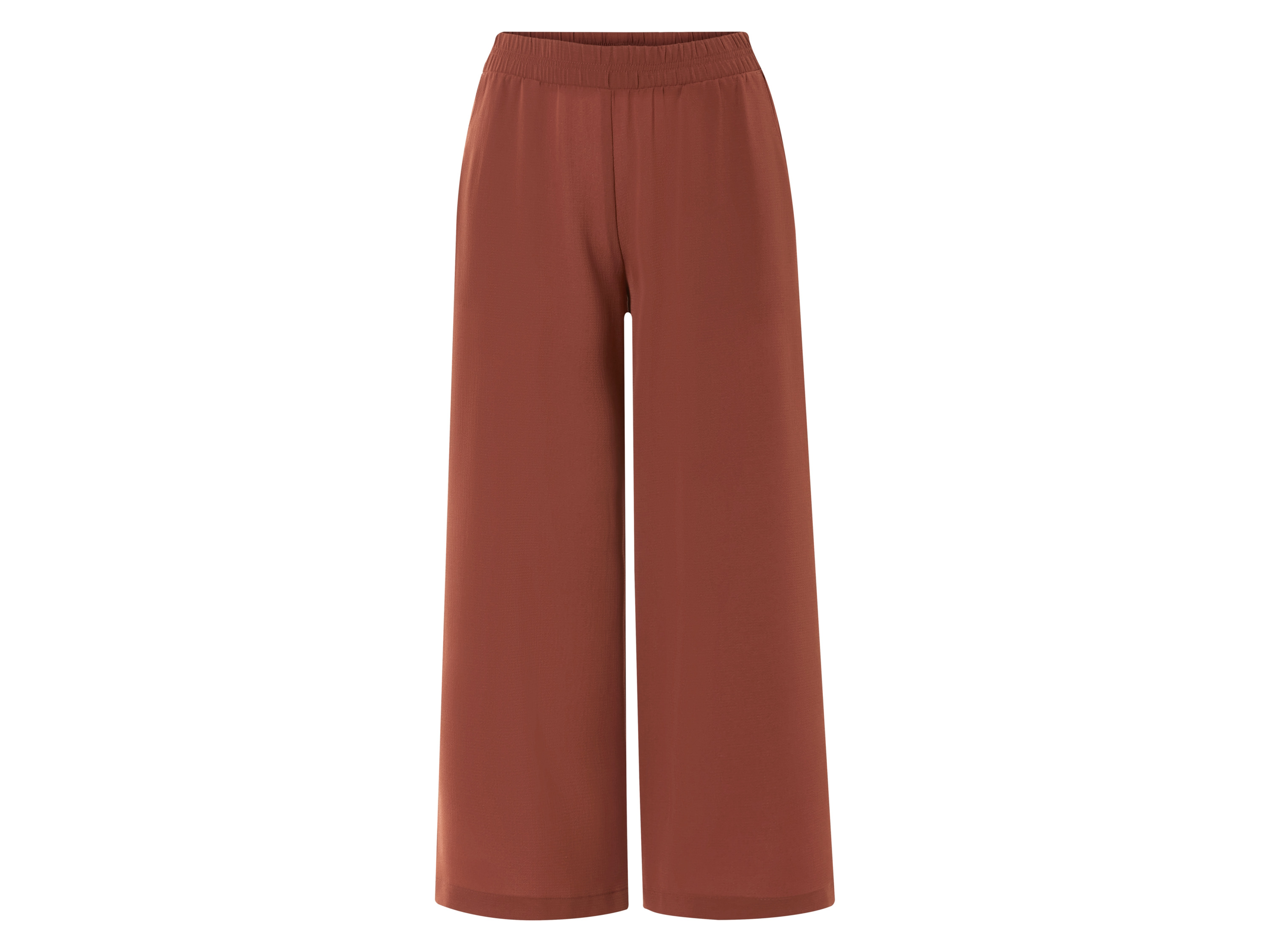ESMARA® Dámske nohavice „Wide Leg“ (červená, 40)