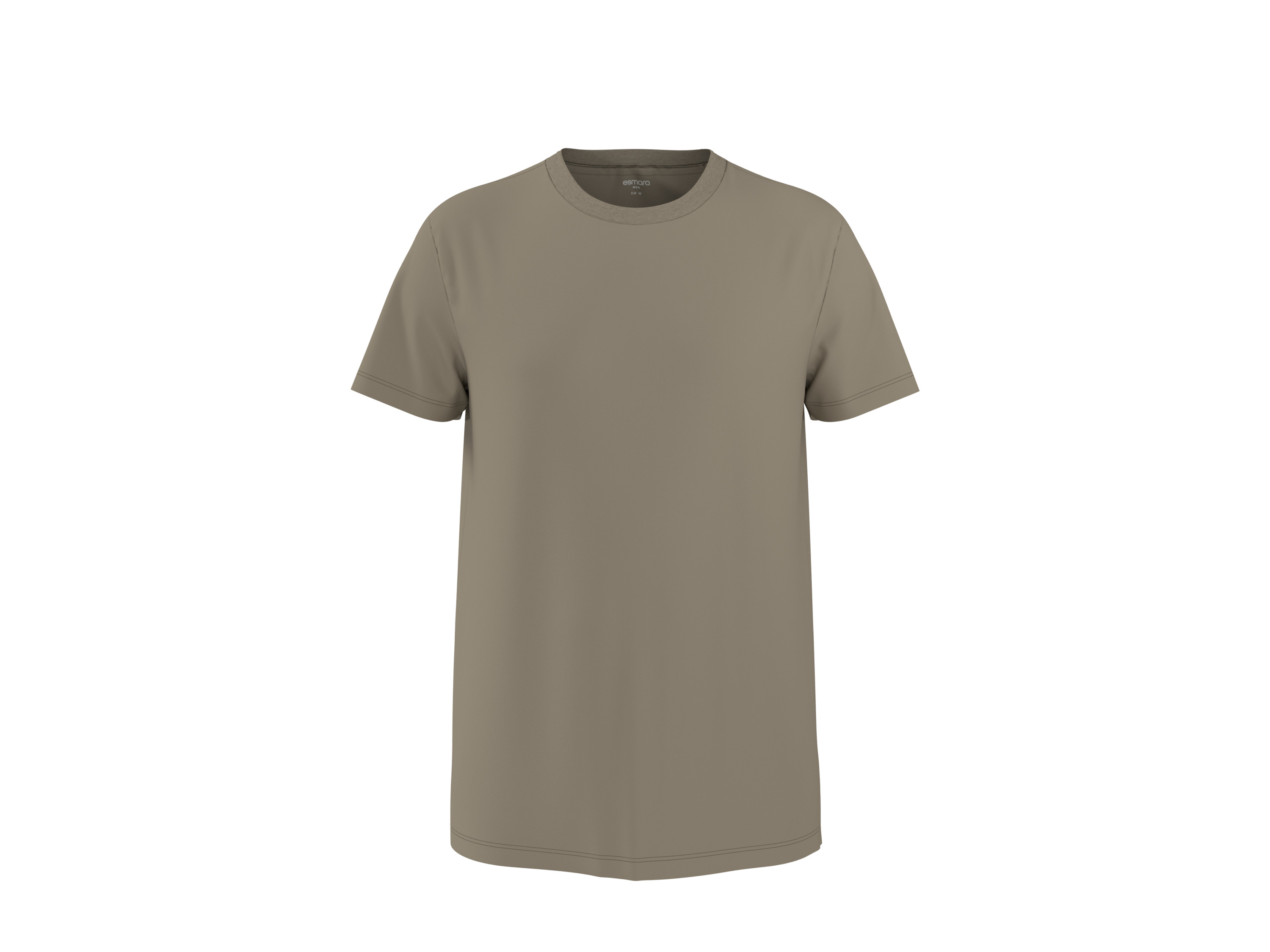 ESMARA MEN Pánske tričko (béžová, M (48/50))