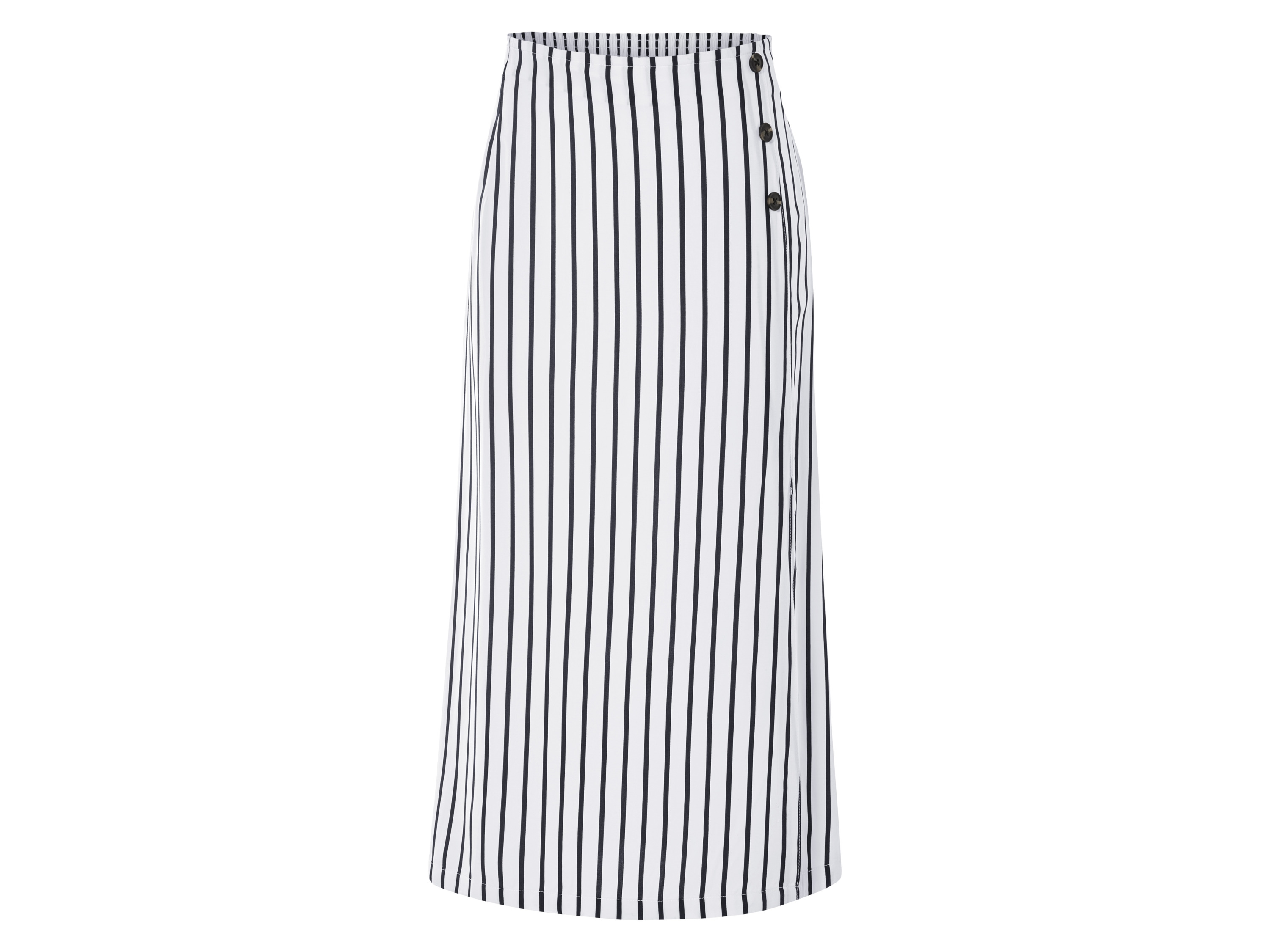 esmara® Dámska midi sukňa (pruhy, XS (32/34))