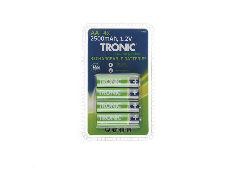 Prejsť na zobrazenie na celú obrazovku: TRONIC® Nabíjateľné batérie, 4 kusy – obrázok 3