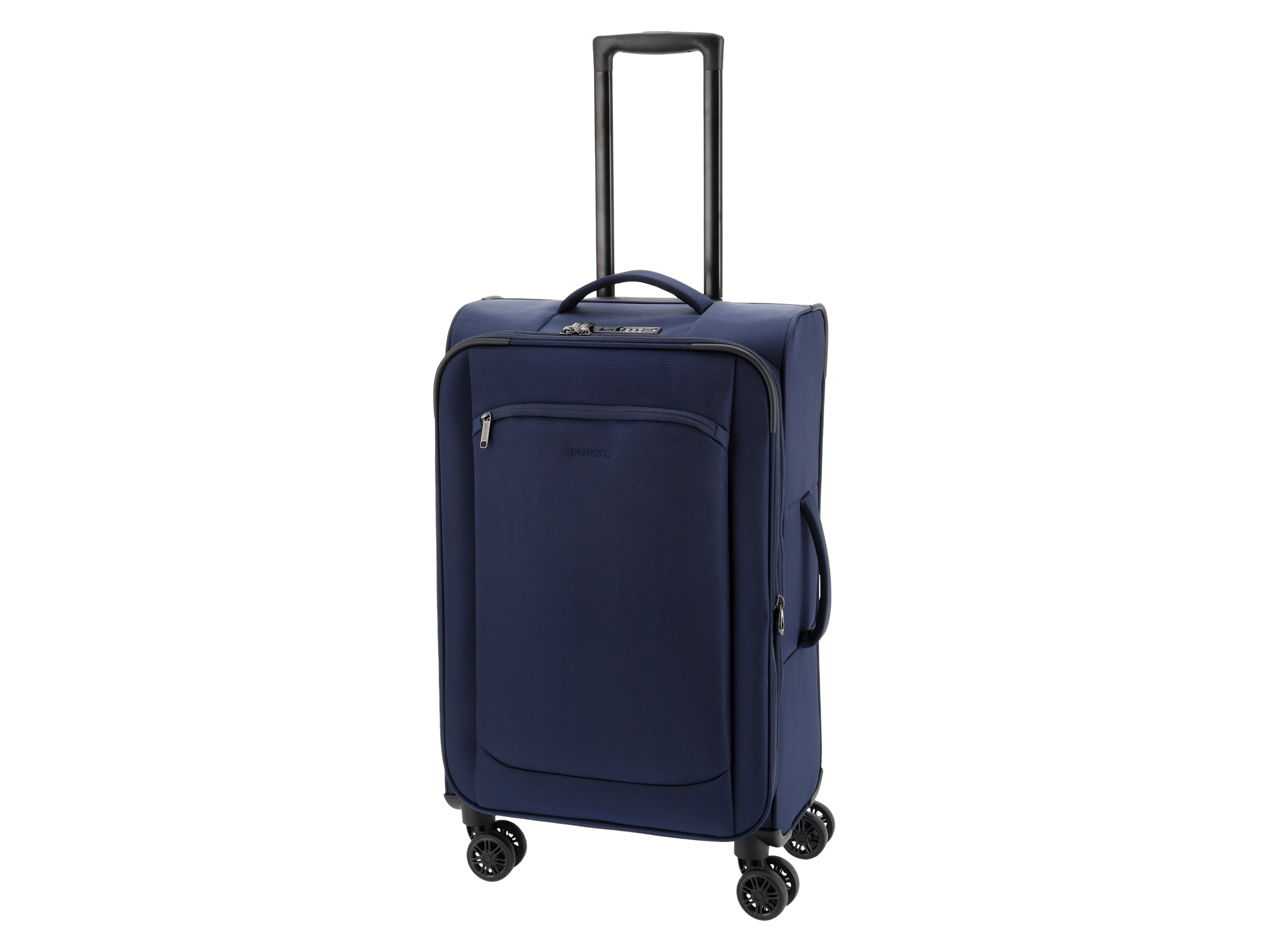 esmara® Cestovný kufor, 62/69 l, modrý