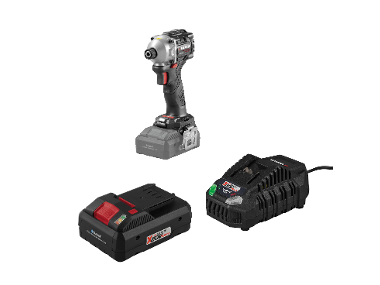 PARKSIDE PERFORMANCE® Aku rázový uťahovák PDSSAP 20-Li D3 + Smart akumulátor 20 V/4 Ah + Rýchlonabíjačka akumulátora 20 V/4,5 A