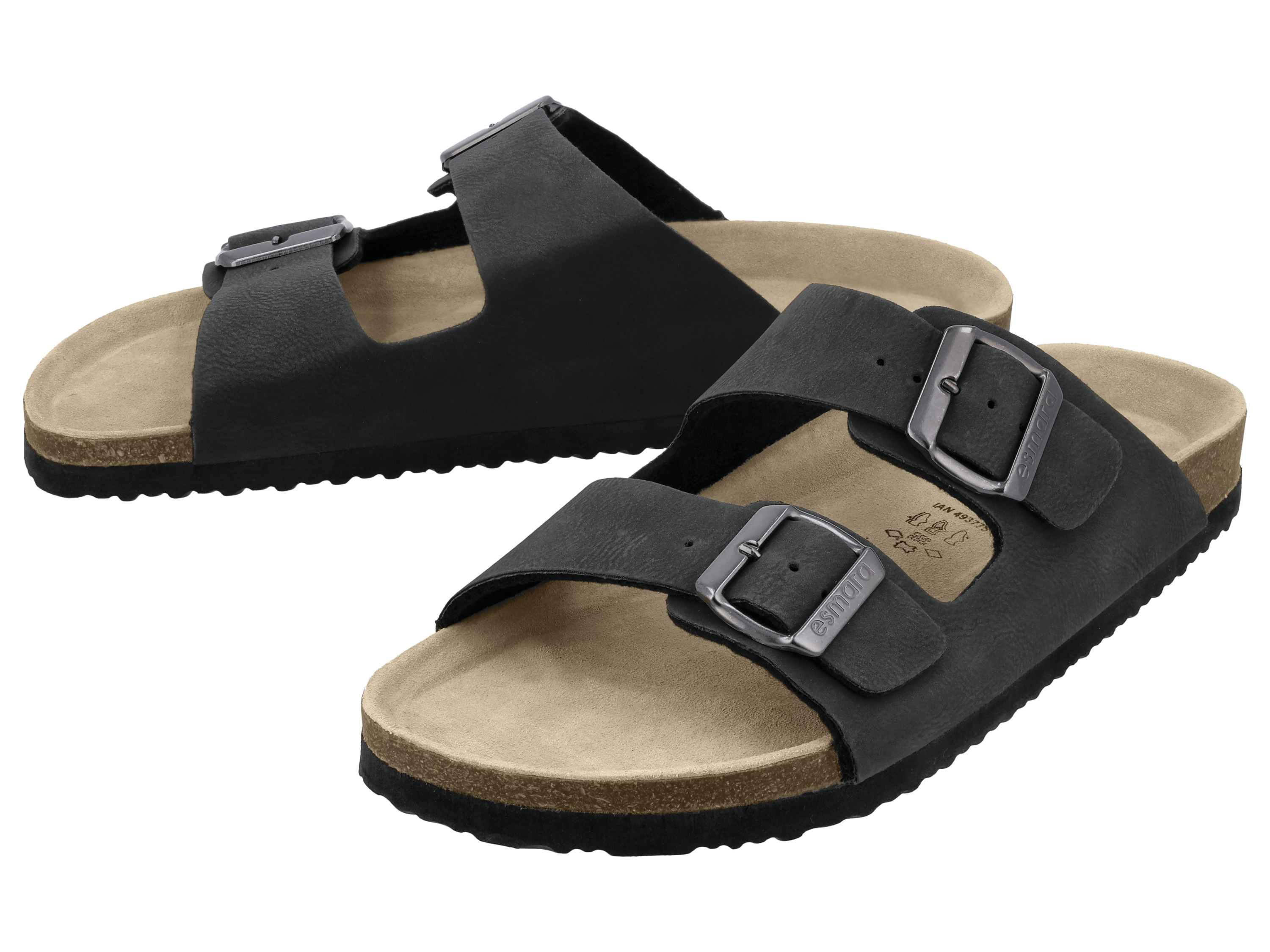 esmara® Pánske šľapky (čierna, 44)