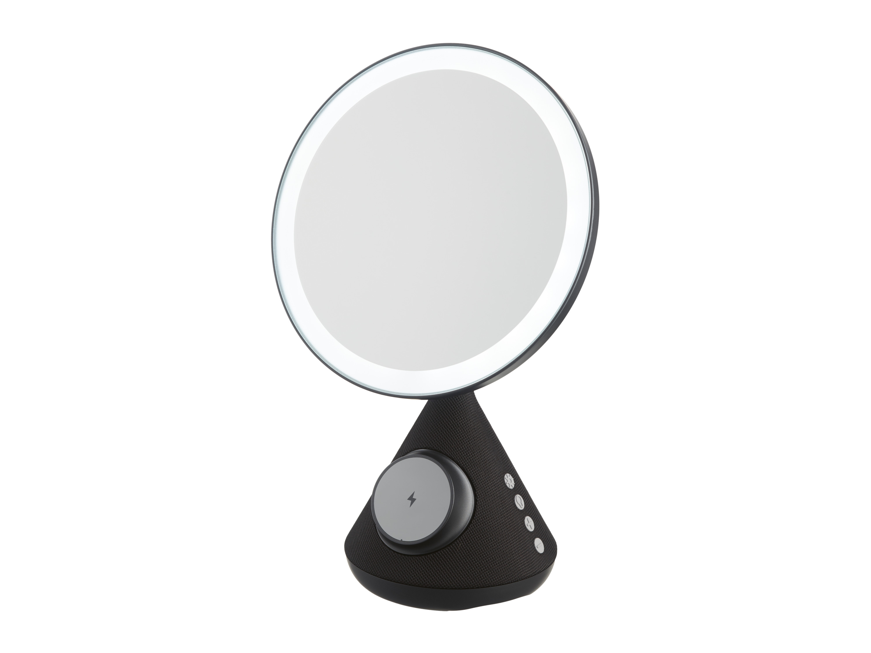 TRONIC® LED zrkadlo s Bluetooth® reproduktorom  (Čierna)