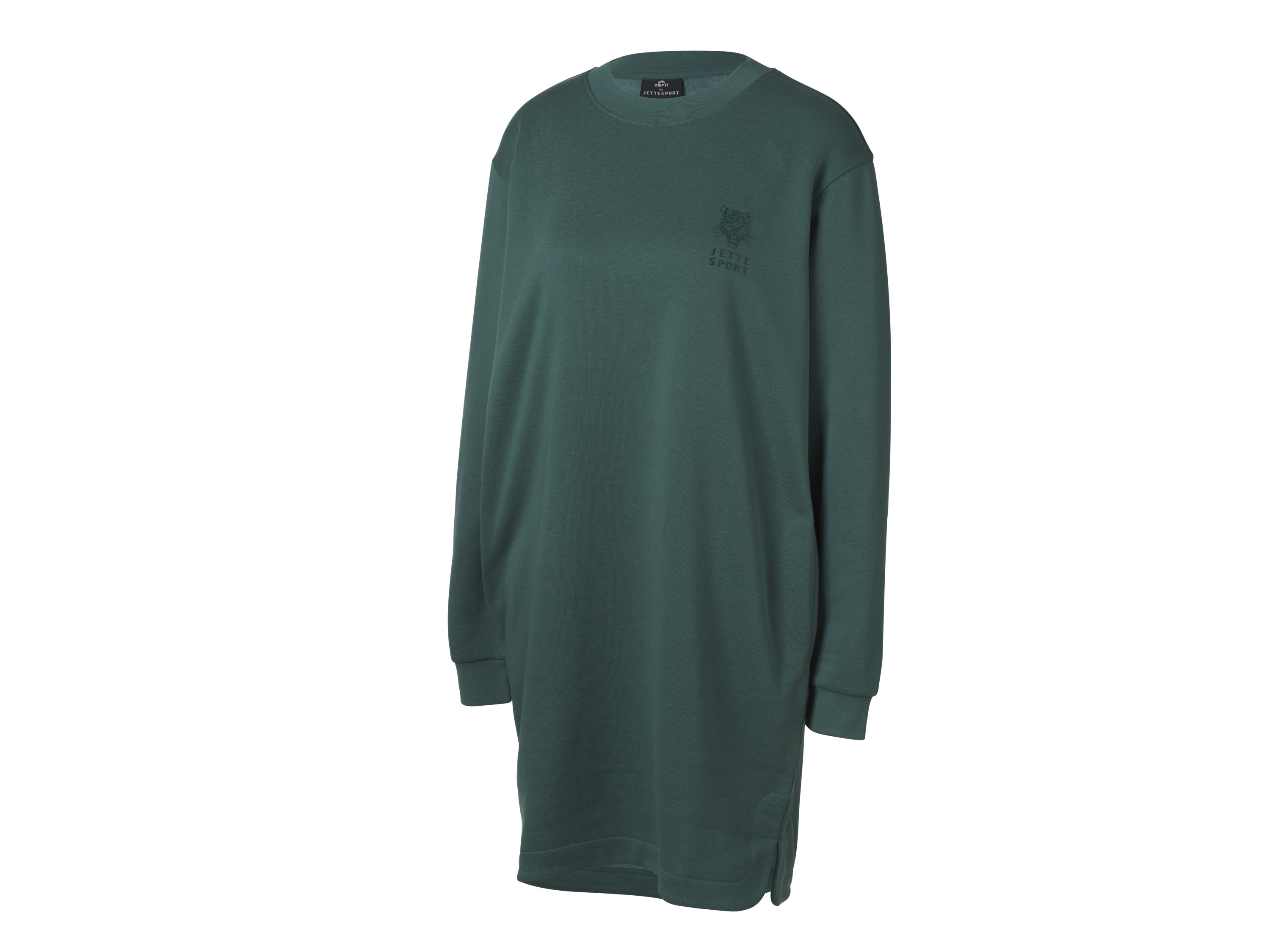 Crivit by Jette Sport Dámske teplákové šaty Premium (kaki, M (40/42))