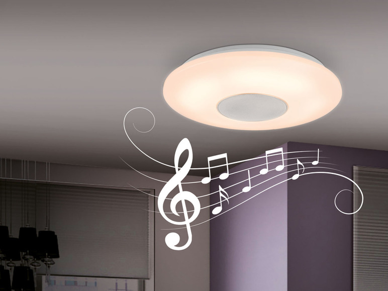 Prejsť na zobrazenie na celú obrazovku: LIVARNO home LED stropné svietidlo s Bluetooth® reproduktorom – obrázok 2