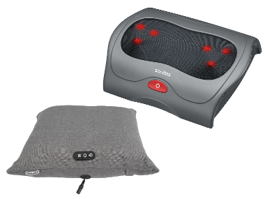 SANITAS Shiatsu masážny prístroj na nohy SFM 34 + Masážny vankúš Shiatsu