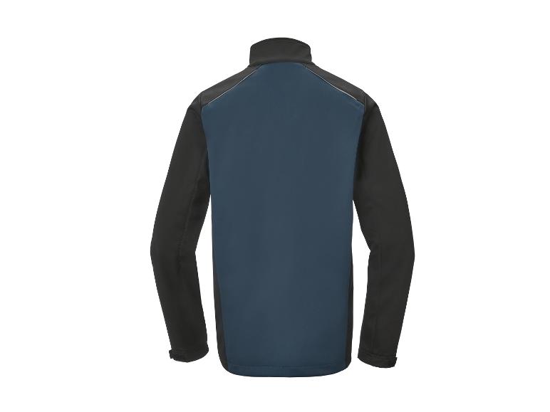 Parkside® Pánska softšelová bunda (čierna/modrá, L (52/54))