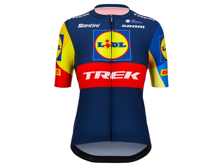 Cyklistický dres Trek s logom Lidl.
