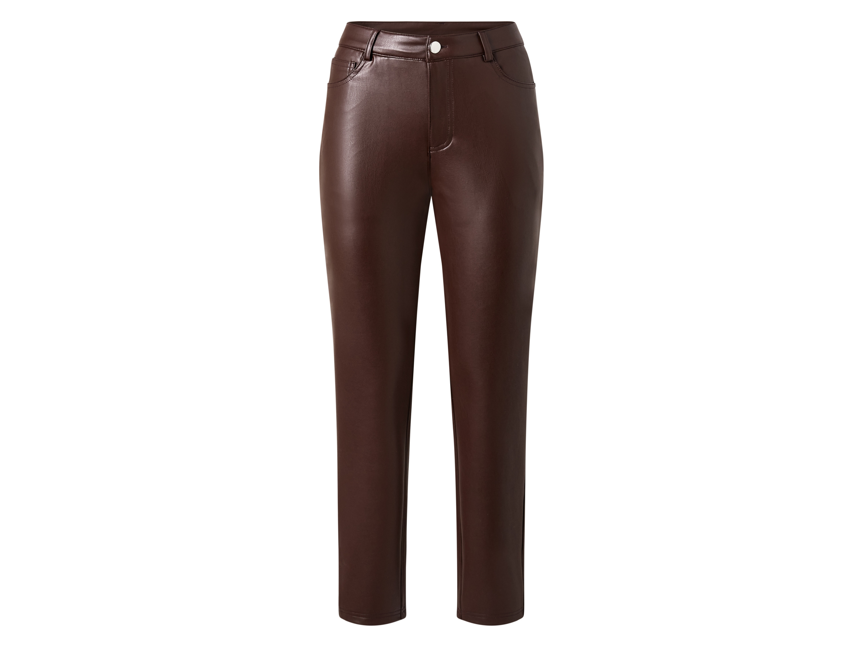 esmara® Dámske nohavice Slim Fit (hnedá, 40)