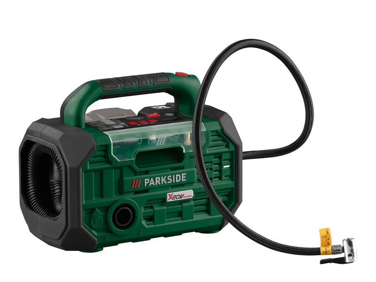 Prejsť na zobrazenie na celú obrazovku: PARKSIDE® Aku kompresor a pumpa 20 V PKA 20-Li C3 – bez akumulátora – obrázok 6