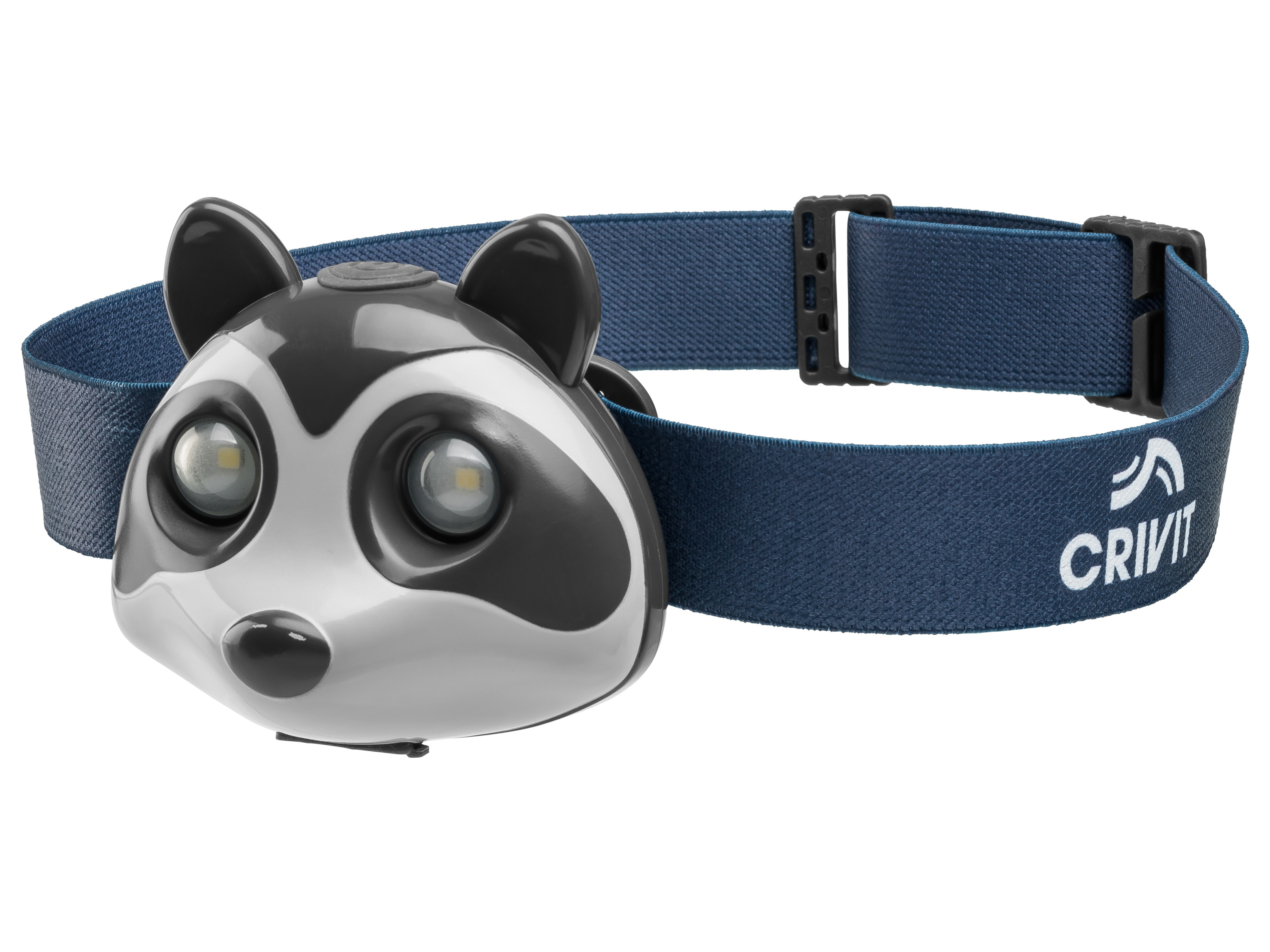 CRIVIT Detská kempingová lampa/čelovka  (čelovka/jazvec)