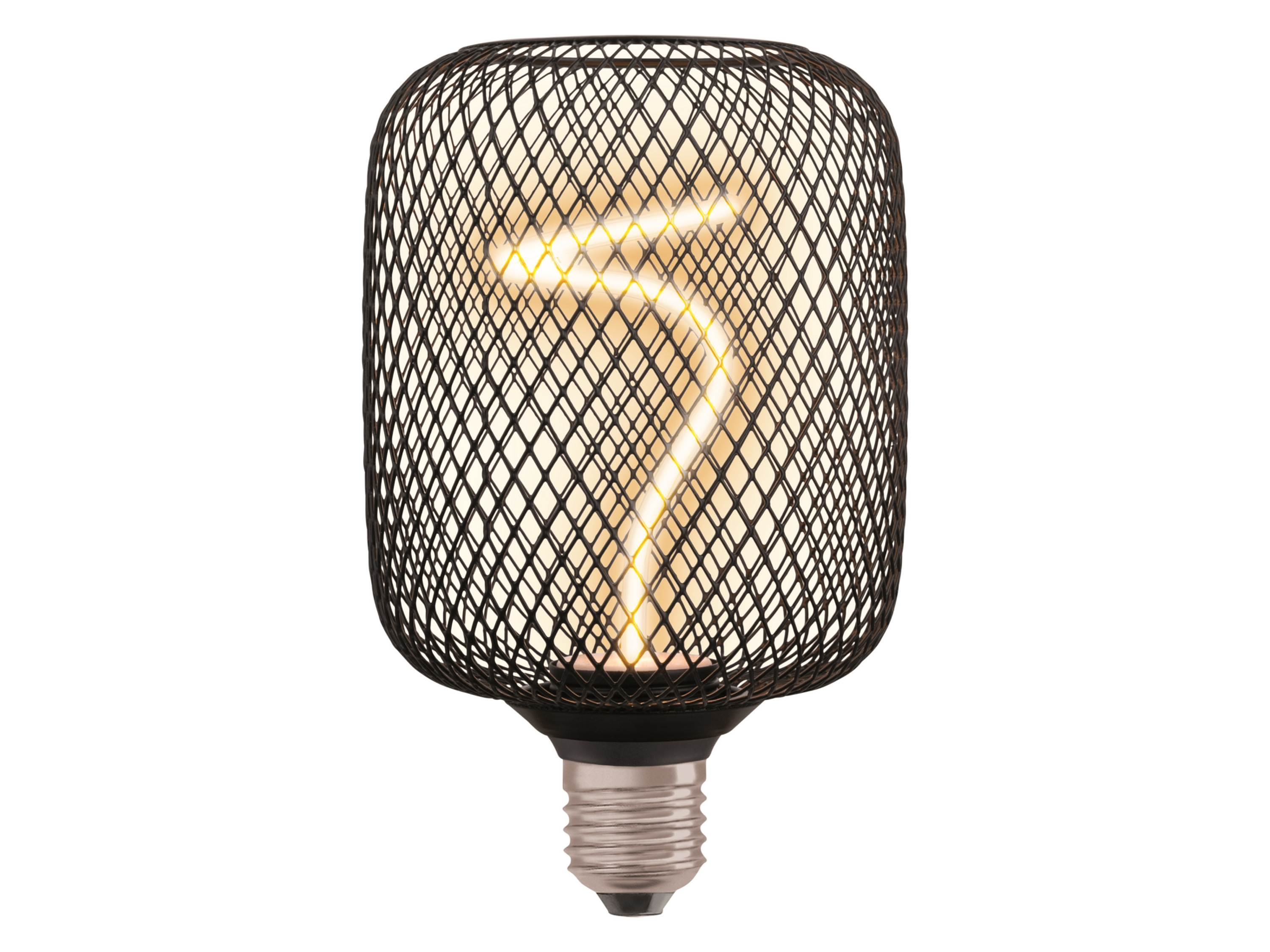 OSRAM Lampa so špirálovým vláknom (čierna)