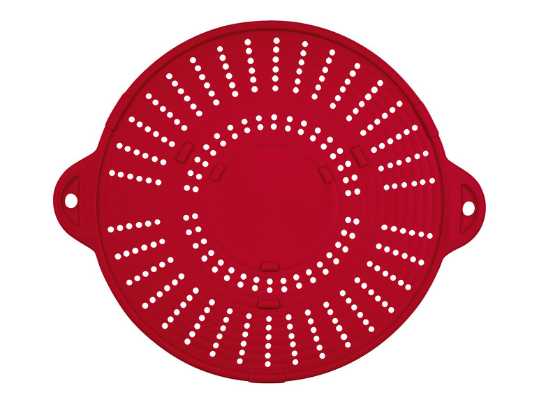 ERNESTO® Silikónová pokrievka 3 v 1, Ø 28,5 cm (červená)