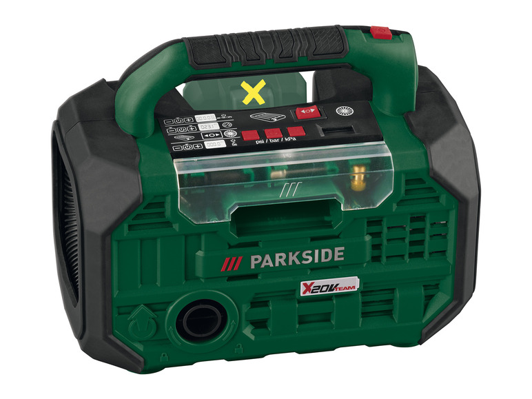 Prejsť na zobrazenie na celú obrazovku: PARKSIDE® Aku kompresor a pumpa 20 V PKA 20-Li C3 – bez akumulátora – obrázok 7