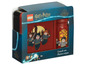 LEGO Harry Potter obedový set s fľašou a logom Gryffindor.