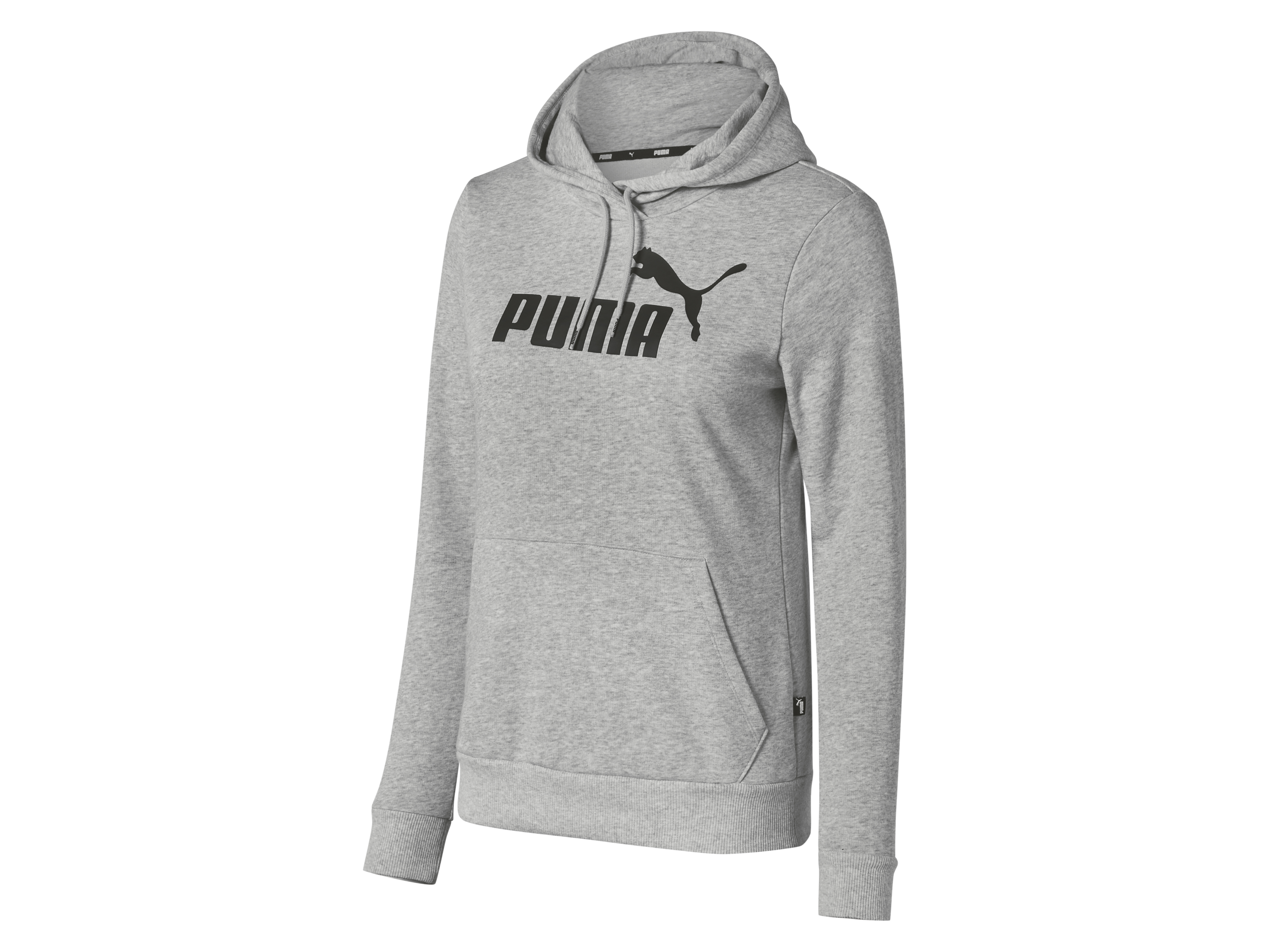 Puma Dámska mikina s kapucňou (sivá, M)