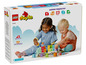 LEGO Duplo hračka s nákladným autom a kockami s písmenami pre malé deti.