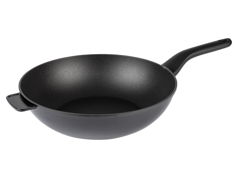 ERNESTO® Wok panvica z hliníkovej liatiny, Ø 32 cm