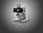 Premium-Espressomaschine SILVERCREST SEMST 1500 A1 s rozmermi.
