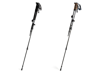 CRIVIT Teleskopické trekingové palice, 100 – 135 cm, 2 kusy