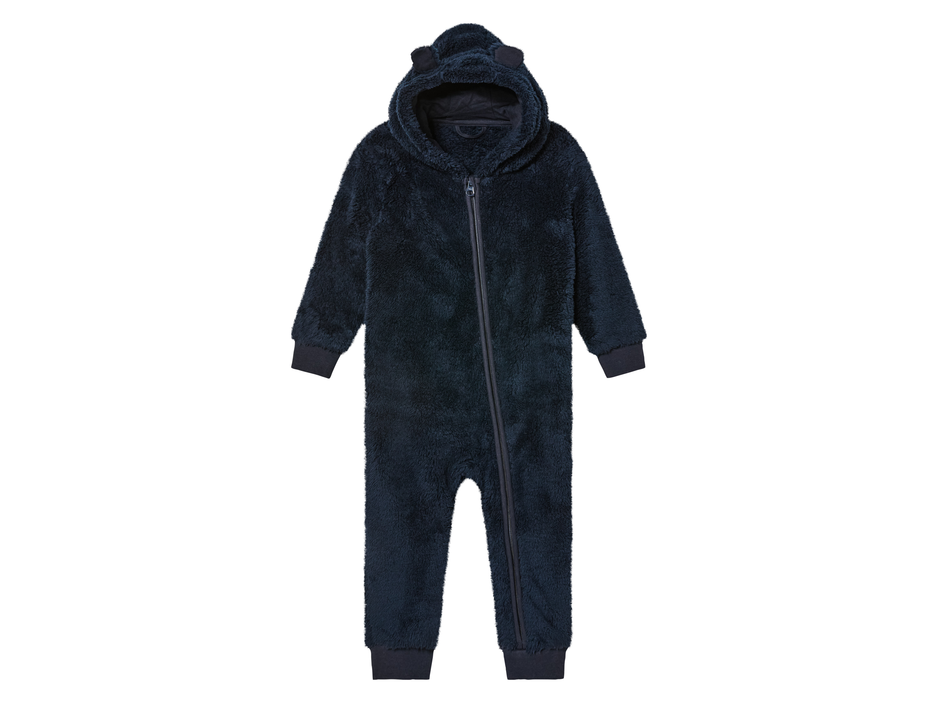 lupilu® Plyšový overal pre bábätká (86/92, navy modrá)