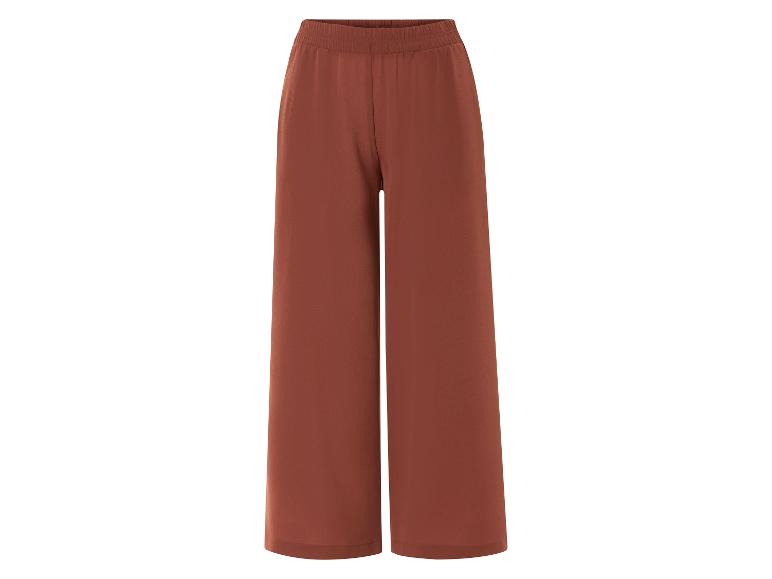 Esmara® Dámske nohavice „Wide Leg“ (červená, 42)