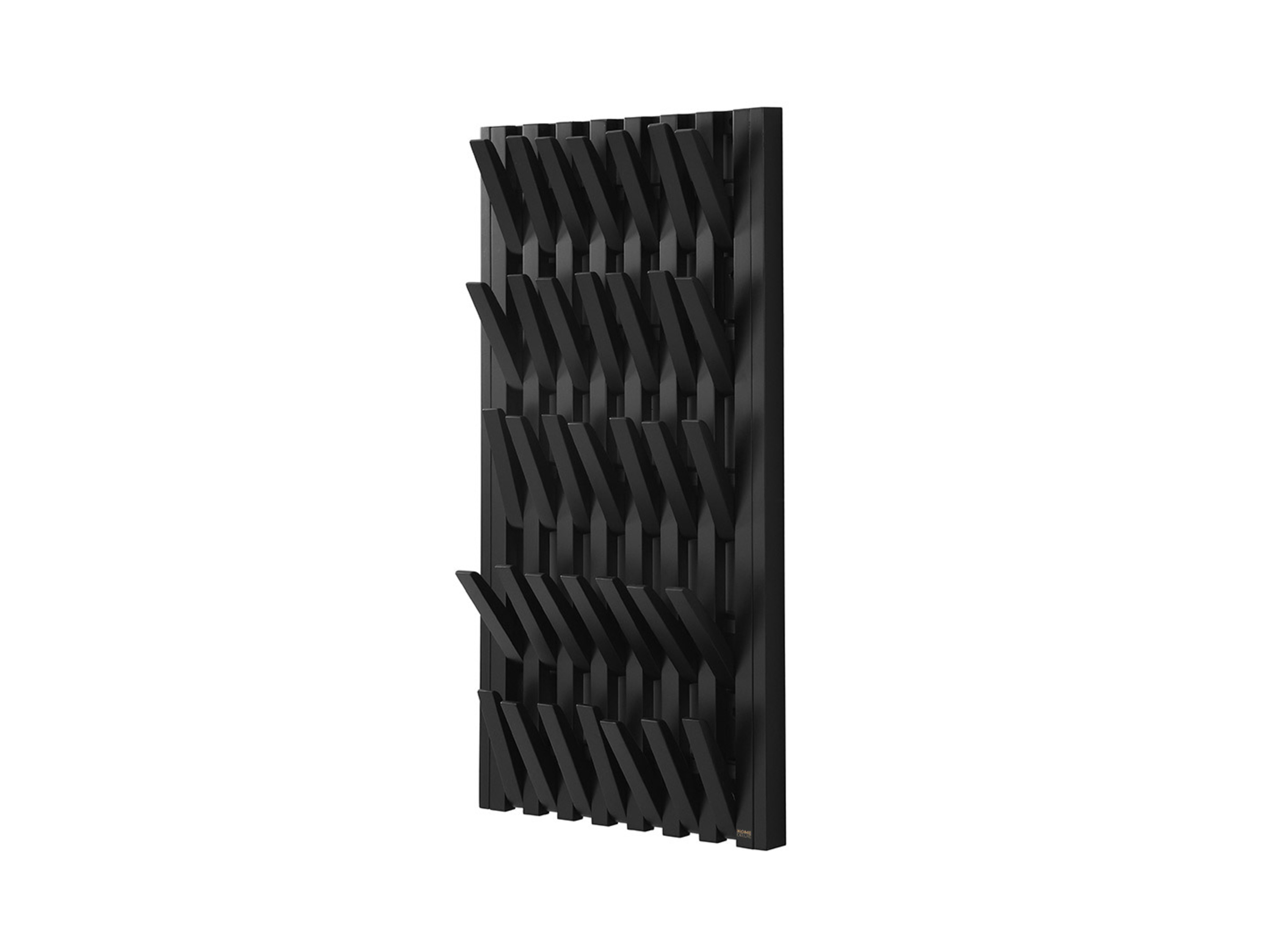 E-shop HOME DELUXE Šatníkový panel QUEST (čierna)