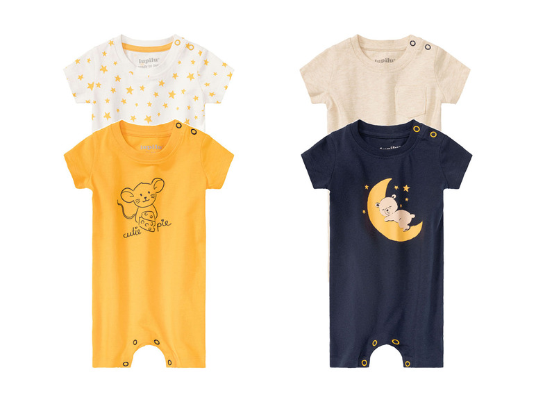Prejsť na zobrazenie na celú obrazovku: lupilu® Chlapčenské pyžamo pre bábätká BIO, 2 kusy – obrázok 1