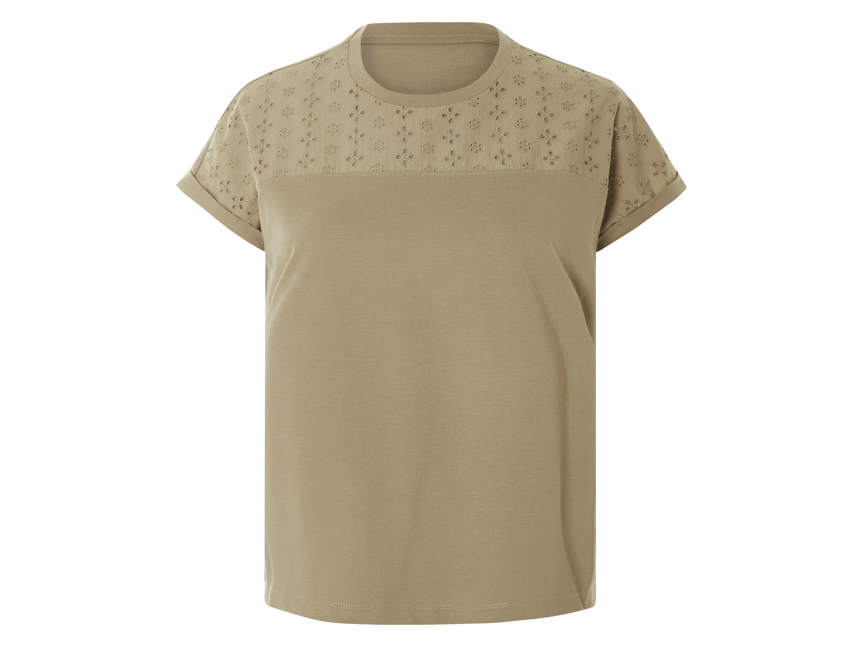 esmara® Dámske tričko (kaki, S (36/38))