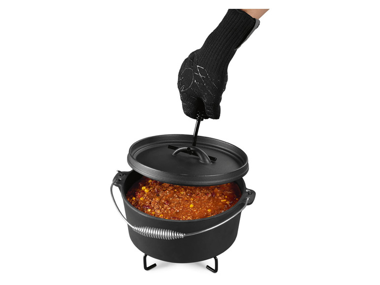 Prejsť na zobrazenie na celú obrazovku: GRILLMEISTER Liatinový hrniec Dutch Oven, 4,2 l – obrázok 6