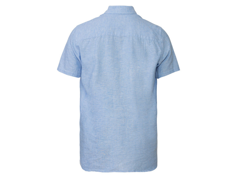 Prejsť na zobrazenie na celú obrazovku: LIVERGY® Pánska košeľa s krátkym rukávom z ľanu a bavlny – obrázok 8