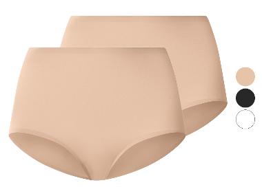 ESMARA® Dámske nohavičky s vysokým pásom, 2 kusy