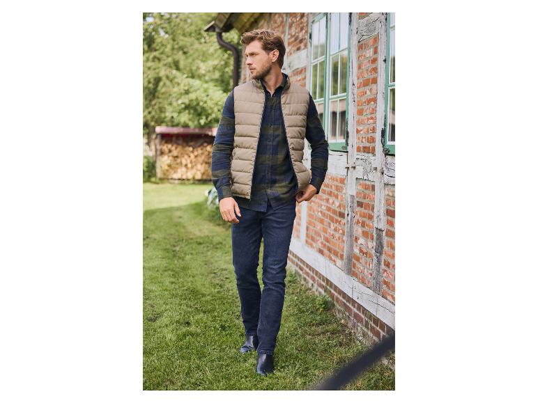 esmara Men Pánske rifle „Straight Fit“ (tmavomodrá, 46 (30/32))