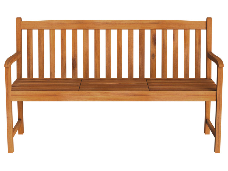 Prejsť na zobrazenie na celú obrazovku: LIVARNO home Záhradná lavička z akáciového dreva Sevilla, 150 cm – obrázok 3