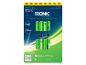 TRONIC AAA 8x nabíjateľné NiMH batérie, 1000 mAh, 1,2 V, až 1000 nabíjacích cyklov.