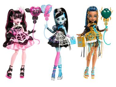 MATTEL Figúrka Monster High „Strašidelne krásne narodeniny“