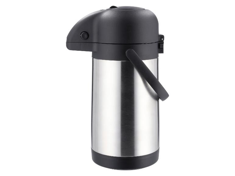 SILVERCREST® Izolačná kanvica s pumpičkou, 2,2 l